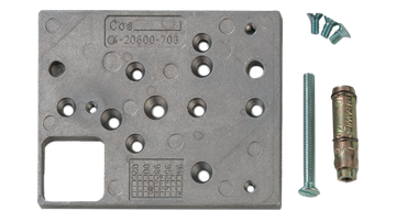 Imagen de COSMOTRON BASE MONTAJE SENSOR SISMICO VVM-300