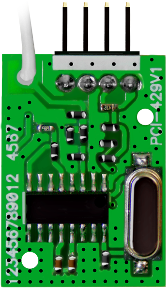 Imagen de JFL RECEPTOR INALAMBRICO MRF-01 433MHZ P/TECLADO TEC-300