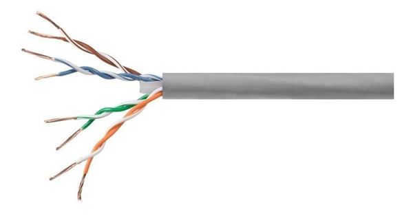 Imagen de CABLE UTP CAT.6 CMX 4 PARES X 0,57MM (INTERNO/EXTERNO)