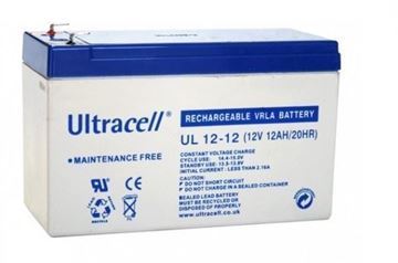 Imagen de ULTRACELL BATERIA UL12-12 12V 12AH