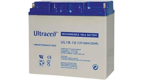 Imagen de ULTRACELL BATERIA UL18-12 12V 18AH