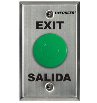 Imagen de ENFORCER PULSADOR SD-7201GCPE1Q EXIT/SALIDA