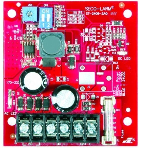 Imagen de SECO-LARM FUENTE 6/12/24V 2A (1.5 A) ST-2406-2AQ