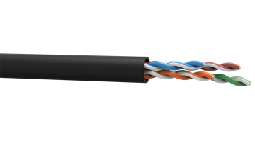 Imagen de FURUKAWA CABLE EXT U/UTP 24AWG X 4P CAT.5E CMX 305MTS NEGRO