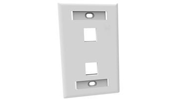 Imagen de FURUKAWA PLACA DE PARED 2P 4"X2" BLANCO