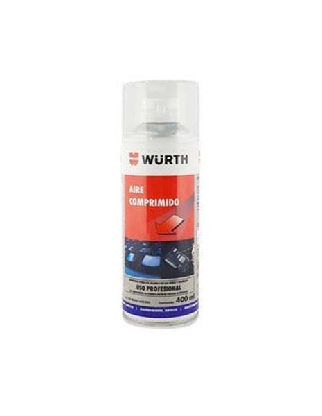 Imagen de WURTH SPRAY AIRE COMPRIMIDO 400 ML