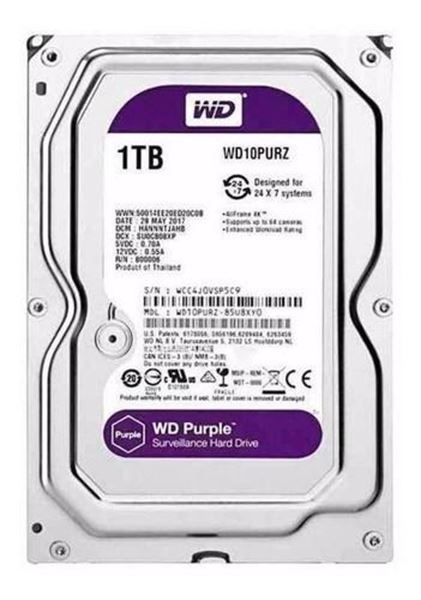 Security Market. WESTERN DISCO DURO 1 TB WD PURPLE