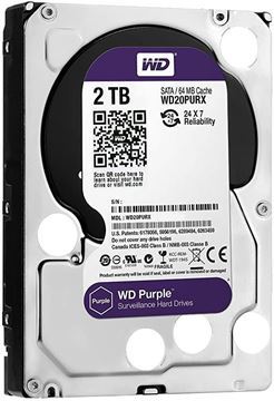 Imagen de WESTERN DIGITAL DISCO DURO 2 TB WD PURPLE