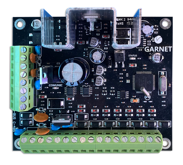 Imagen de GARNET CENTRAL 32 ZONAS PC-732G-PCB (C/GABINETE)