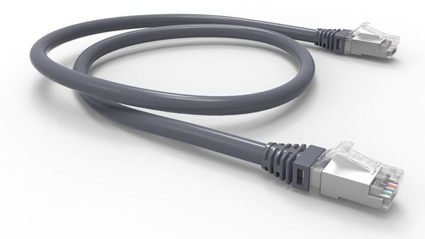 Imagen de FURUKAWA PATCH CORD F/UTP CAT.6 T568A/B 0.5MTS GRIS (BLIND)