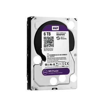 Imagen de WESTERN DIGITAL DISCO DURO 6 TB WD PURPLE