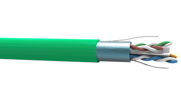 Imagen de FURUKAWA CABLE INT F/UTP 23AWG X 4P CAT.6A LSZH 305MTS VERDE