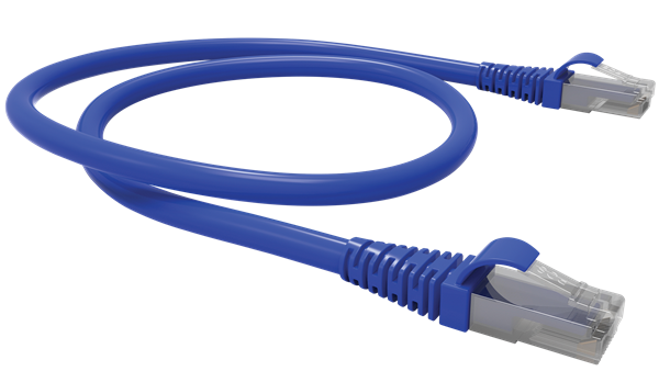 Imagen de FURUKAWA PATCH CORD F/UTP CAT.6A LSZH T568A/B 3MT AZUL (BLIN