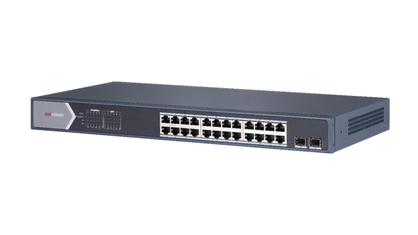 Imagen de HIKVISION DS-3E0526P-E/M SWITCH POE 24P GIGABIT