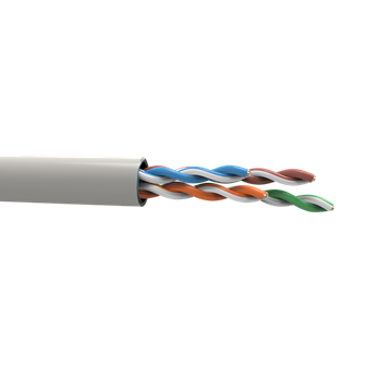 Imagen de FURUKAWA CABLE INT U/UTP 24AWG X 4P CAT.6 305MTS GRIS.