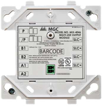 Imagen de MIRCOM MODULO DE SALIDA SUPERVISADA MIX-4046