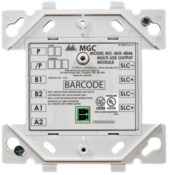 Imagen de MIRCOM MODULO DE SALIDA SUPERVISADA MIX-4046