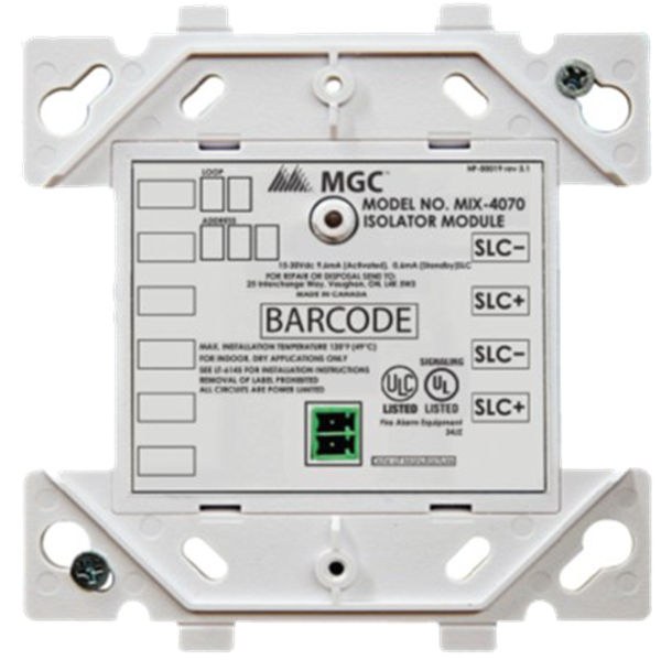 Imagen de MIRCOM MODULO AISLADOR DE CORTOCIRCUITO MIX-4070