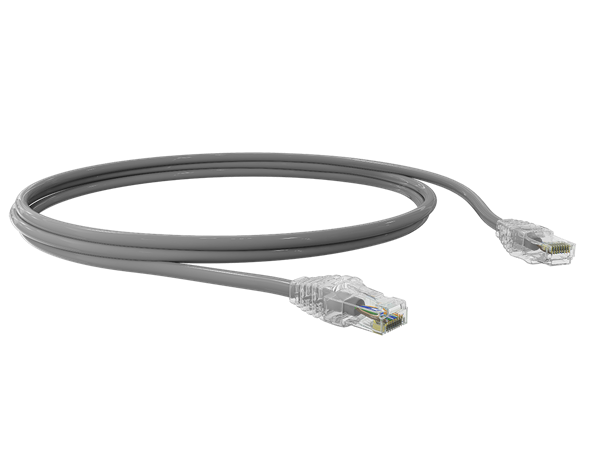 Imagen de SOHO PATCH CORD U/UTP CAT.6 T568A/B 2.5MTS GRIS