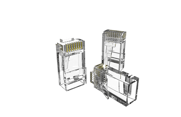 Imagen de SOHO CONECTOR MACHO RJ45 CAT.5E (PQTE 50 PZAS)