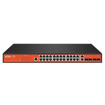 Imagen de WITEK WI-PCMS328GF SWITCH POE CLOUD MONITOREABLE 24PG + 2F