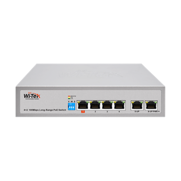 Imagen de WITEK WI-PS205 SWITCH POE 5P (SILVER SERIES)