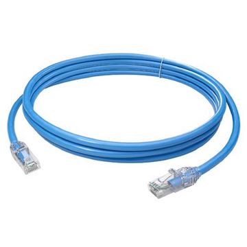 Imagen de SOHO PATCH CORD U/UTP CAT.5E T568A/B 2.5MTS AZUL CL (26AWG)