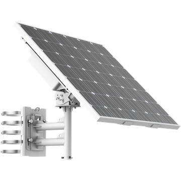 Imagen de HIKVISION KIT ENERGIA SOLAR 12V: PANEL 80W + BATERIA 360WH