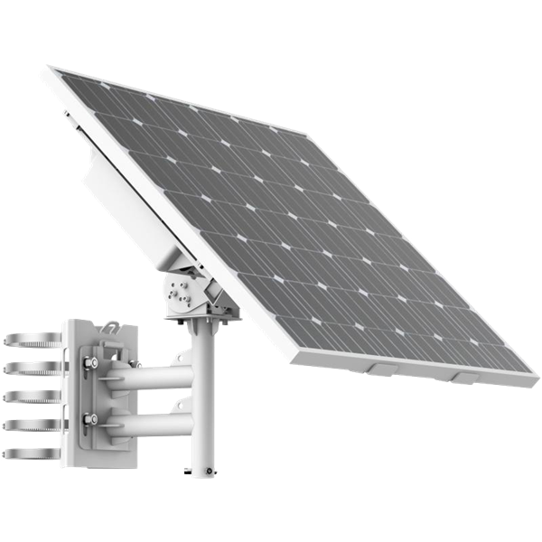 Imagen de HIKVISION KIT ENERGIA SOLAR 12V: PANEL 80W + BATERIA 360WH