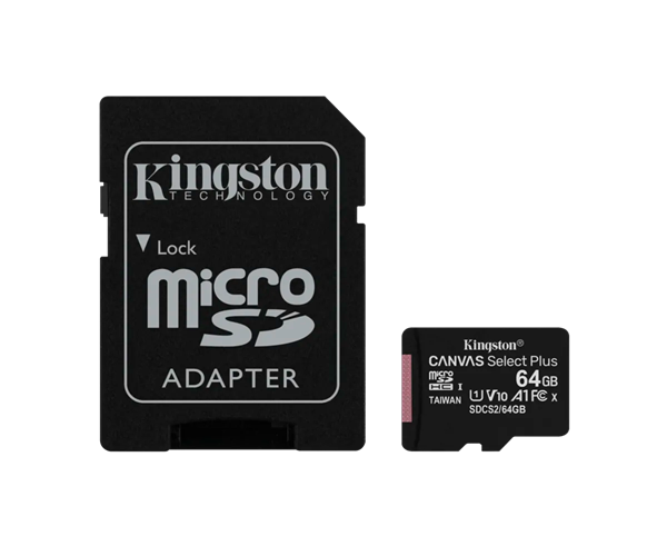 Imagen de KINGSTON TARJETA DE MEMORIA MICRO SD 64GB