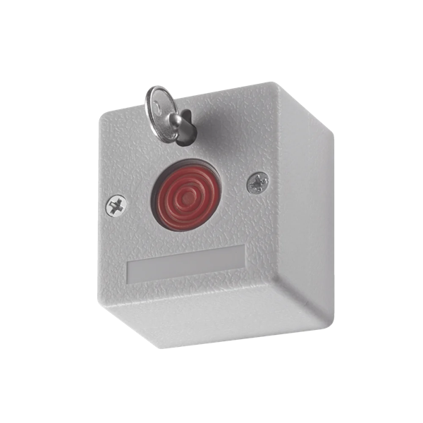 Imagen de HIKVISION DS-PD1-EB BOTON DE PANICO CON LLAVE