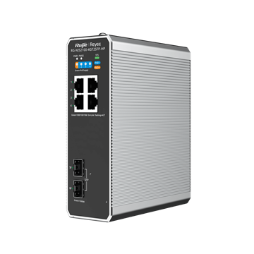 Imagen de RUIJIE SWITCH INDUSTRIAL L2 MONITOREABLE 4PG POE 90W + 2PSFP