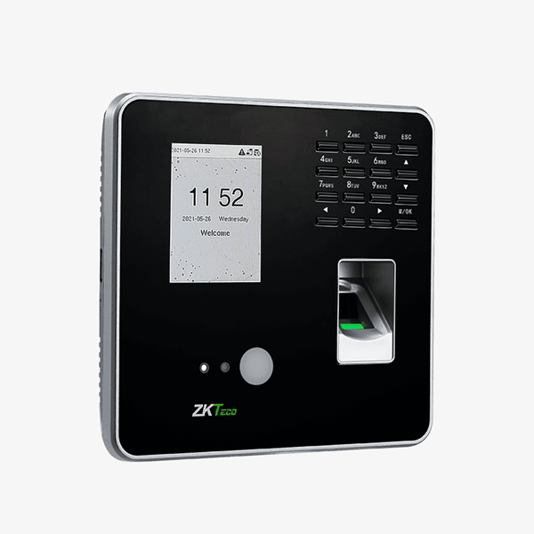 Imagen de ZK TERMINAL MULTIBIOMETRICO (ROSTRO+HUELLA) MB20-VL