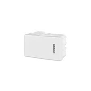 Imagen de INTERRUPTOR UNIPOLAR (MODULO) - BLANCO