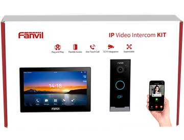 Imagen de FANVIL KIT VIDEOPORTERIA i60 + i504W + APP