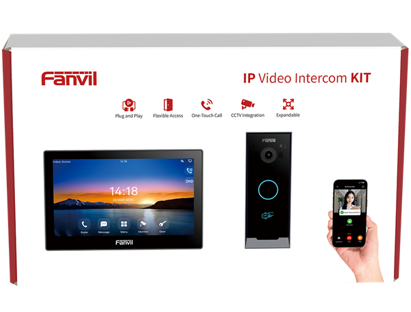 Imagen de FANVIL KIT VIDEOPORTERIA i60 + i504W + APP