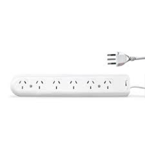 Imagen de ALARGUE MULTINORMA 6 TOMAS C/TERMICO 1.5 MTS - BLANCO