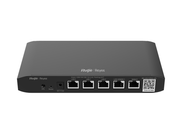 Imagen de RUIJIE ROUTER MONITOREABLE CLOUD 5PG 600MBPS