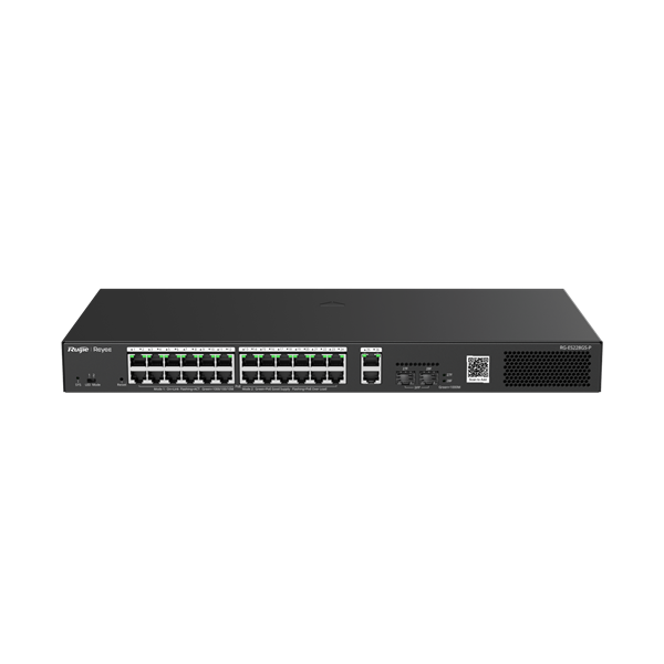 Imagen de RUIJIE SWITCH MONITOREABLE CLOUD 24PG POE + 2PSFP + 2PG