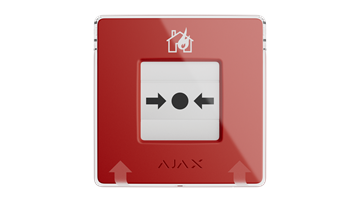 Imagen de AJAX AVISADOR MANUAL INALAMBRICO DE ALARMA/EMERGENCIA - ROJO