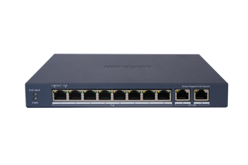 Imagen de HIKVISION DS-3E1510P-EI SWITCH POE 8P GIGABIT SMART CLOUD