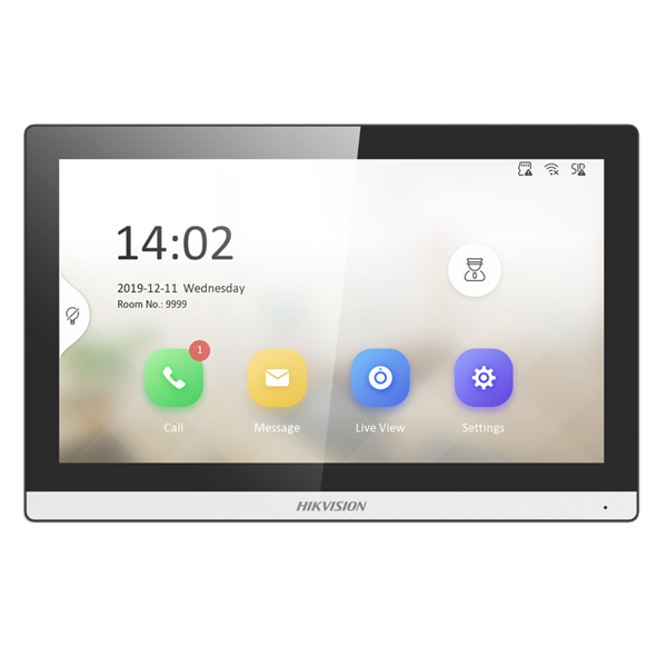 Imagen de HIKVISION DS-KH6350-WTE1 MONITOR 7" PARA VIDEOPORTERO