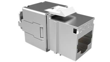 Imagen de FURUKAWA CONECTOR HEMBRA RJ45 CAT.6 BLINDADO T568A/B (PQTE 24 PZAS)