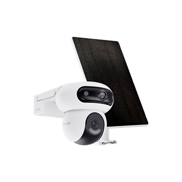 Imagen de EZVIZ CAMARA EXTERIOR PT HB90/SP DUAL 4MP C/BATERIA (AOV) + PANEL SOLAR