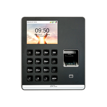 Imagen de ZK TERMINAL ASISTENCIA M1 C/LECTOR DE HUELLA + WIFI