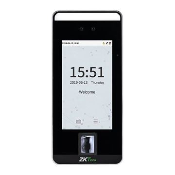 Imagen de ZK TERMINAL MULTIBIOMETRICO SFV5L(ZAM230) (ROSTRO+PALMA+HUELLA) + RFID