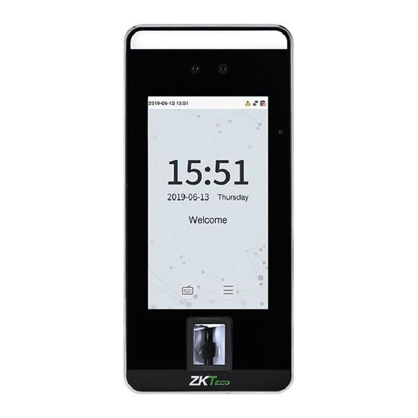Imagen de ZK TERMINAL MULTIBIOMETRICO SFV5L(ZAM230) (ROSTRO+PALMA+HUELLA) + RFID
