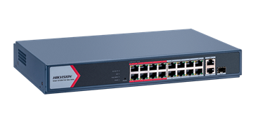 Imagen de HIKVISION DS-3E1318P-EI/M SWITCH POE 16P FAST ETHERNET SMART CLOUD