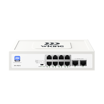 Imagen de WITEK WK-PS210 SWITCH 8P POE + 2PG (WIKING SERIES)