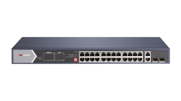 Imagen de HIKVISION DS-3E0528HP-E SWITCH POE 24P GIGABIT